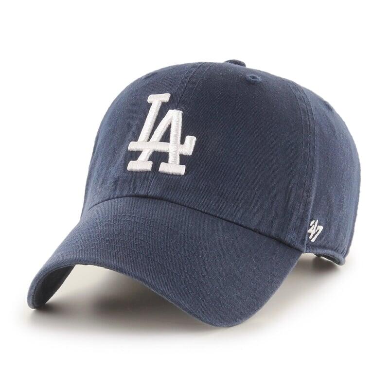 47 BRAND Kšiltovka MLB Los Angeles Dodgers '47 CLEAN UP w/ No Loop Label