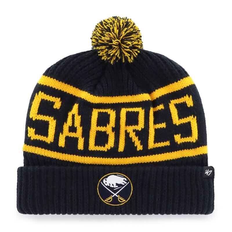 47 BRAND Pletená zimní čepice NHL Buffalo Sabres Calgary '47 Cuff Knit