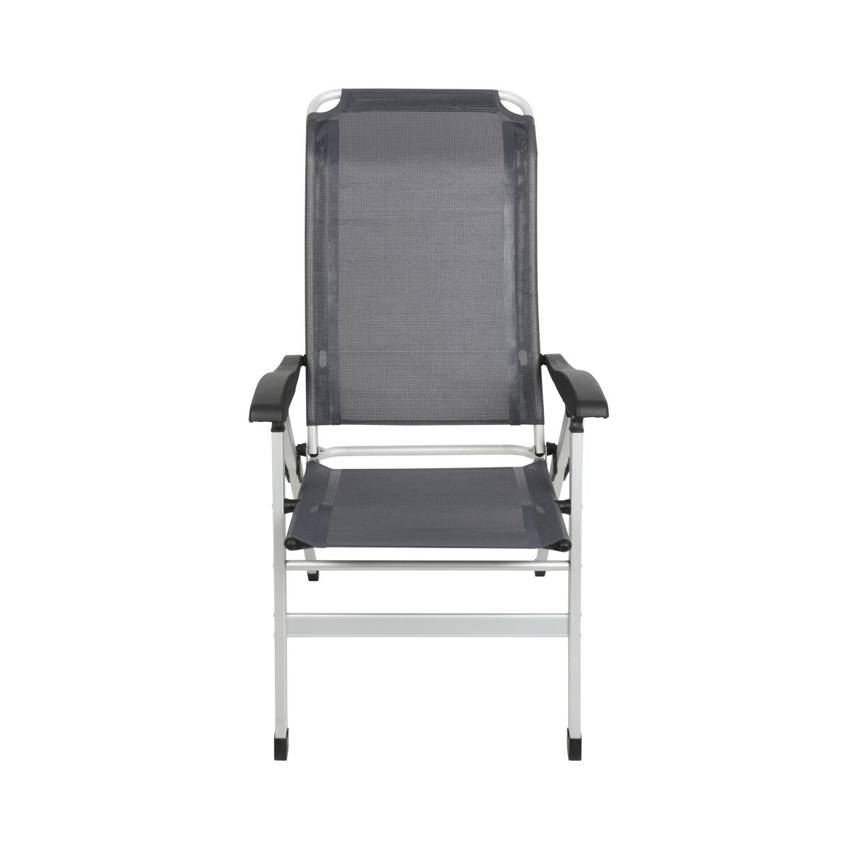 MIDLAND Fauteuil de Camping en Aluminium Confort Maxi 7 Positions Gris 2/2