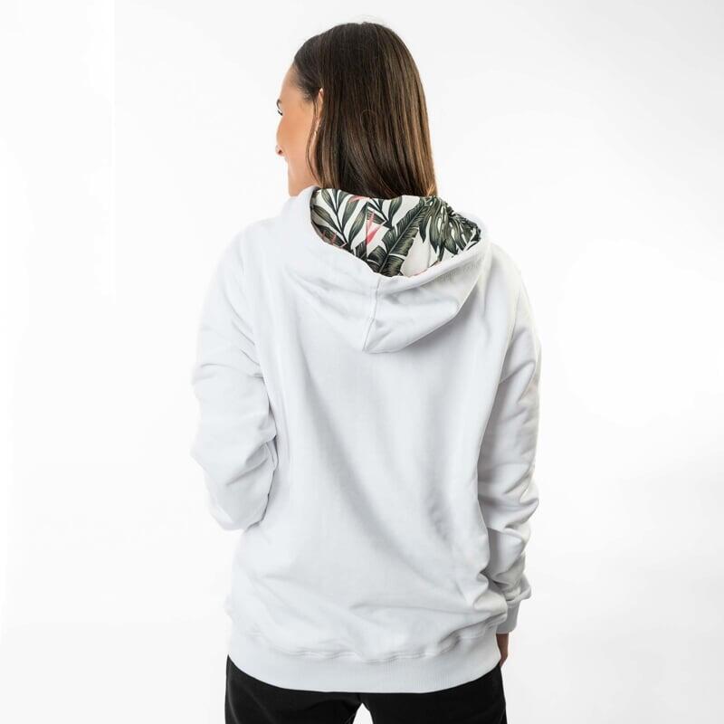 Mikina MLB Los Angeles Dodgers Coastal Floral Pop ’47 HELIX Hood 3/4