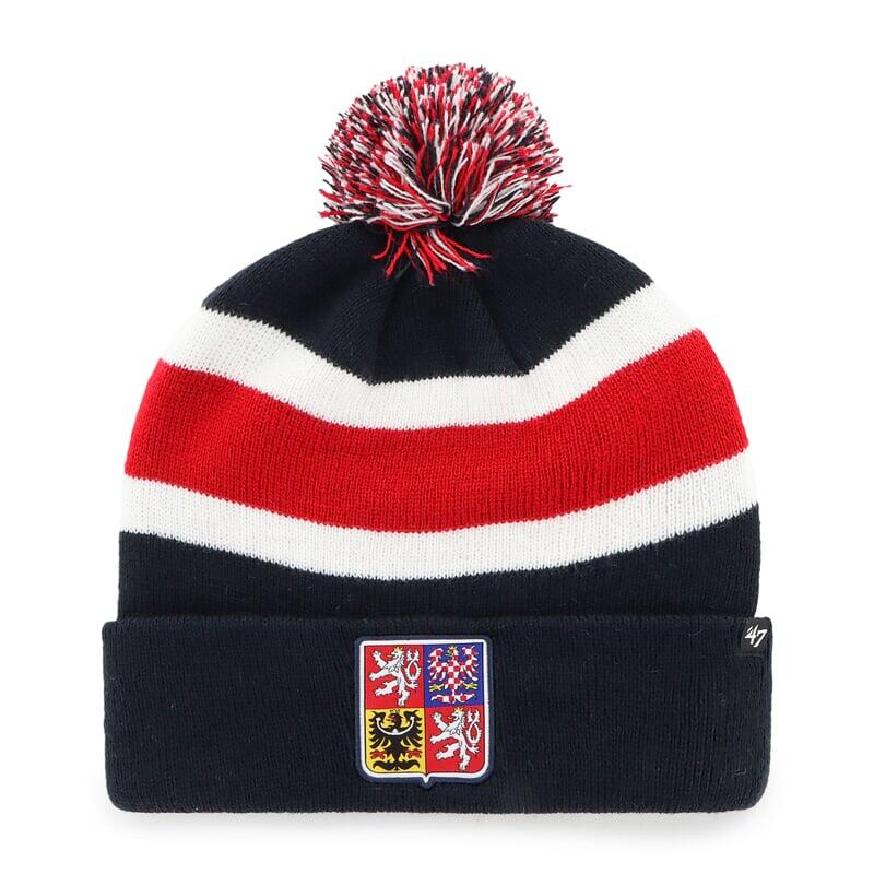 Pletená zimní čepice Czech National Emblem Breakaway '47 CUFF KNIT 1/2