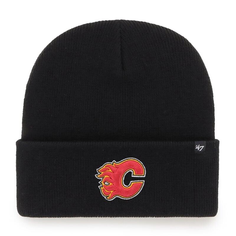 47 BRAND Pletená zimní čepice NHL Calgary Flames Haymaker ’47 CUFF KNIT