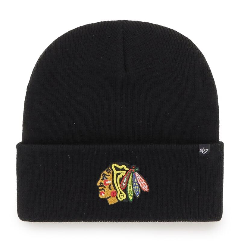 47 BRAND Pletená zimní čepice NHL Chicago Blackhawks Haymaker ’47 CUFF KNIT