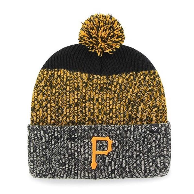 47 BRAND Pletená zimní čepice MLB Pittsburgh Pirates '47 Static Cuff Knit