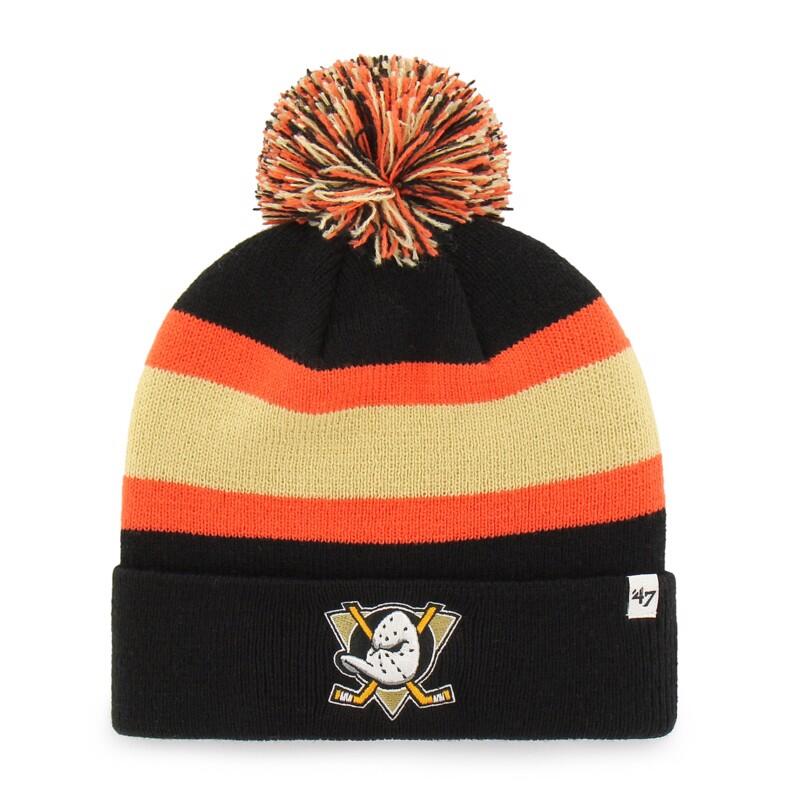 47 BRAND Pletená zimní čepice NHL Anaheim Ducks Breakaway '47 Cuff Knit