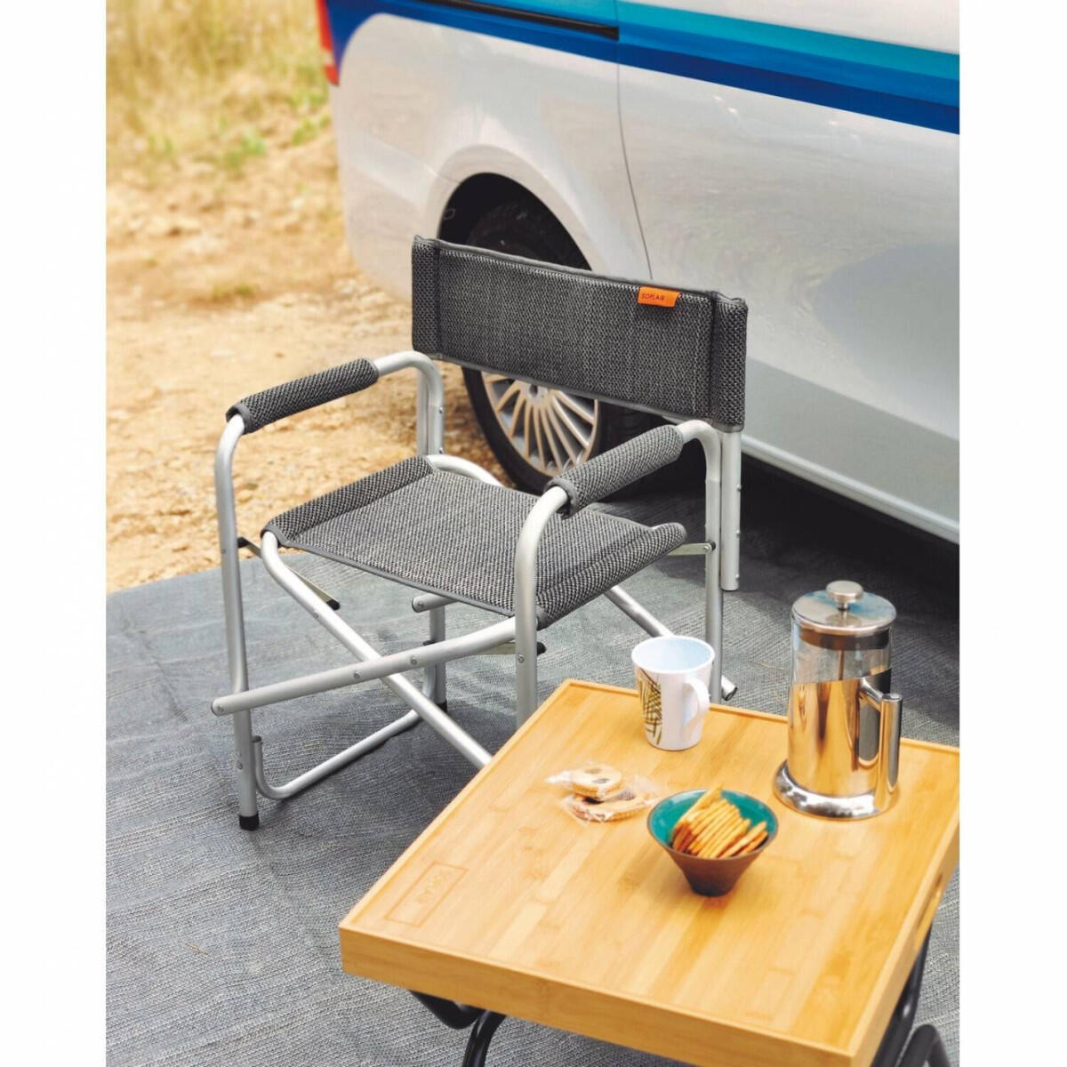SOPLAIR Fauteuil de Camping Director Bahia Compact Camping-car Fourgon Van 2/3