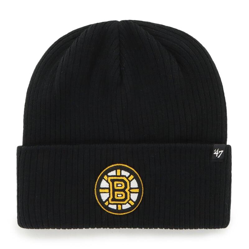 47 BRAND Pletená zimní čepice NHL Boston Bruins Chain Stitch ’47 CUFF KNIT