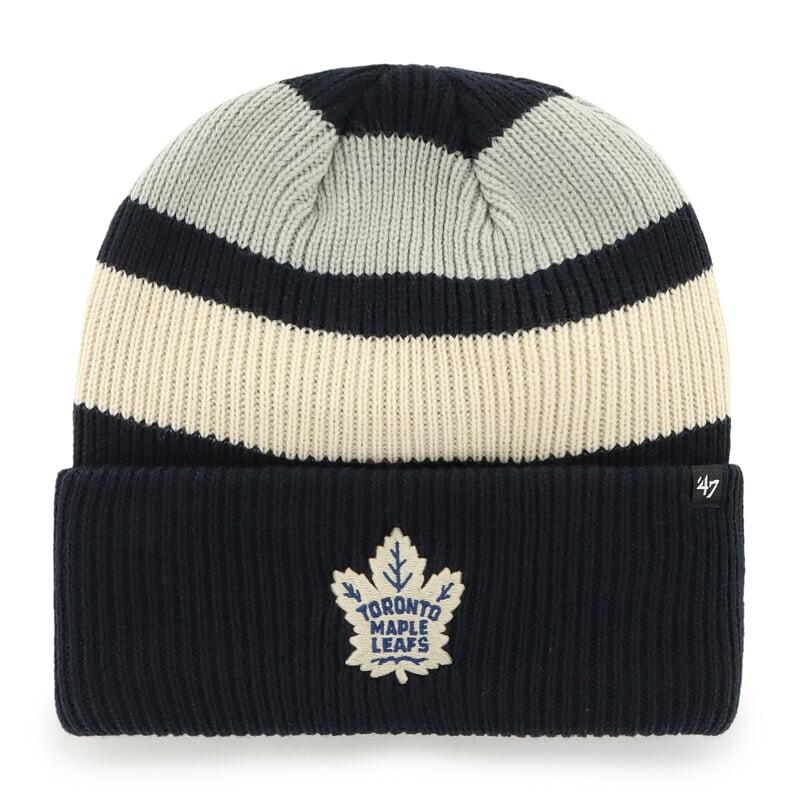 47 BRAND Pletená zimní čepice NHL Toronto Maple Leafs Clubhouse Jennings ’47 CUFF KNIT