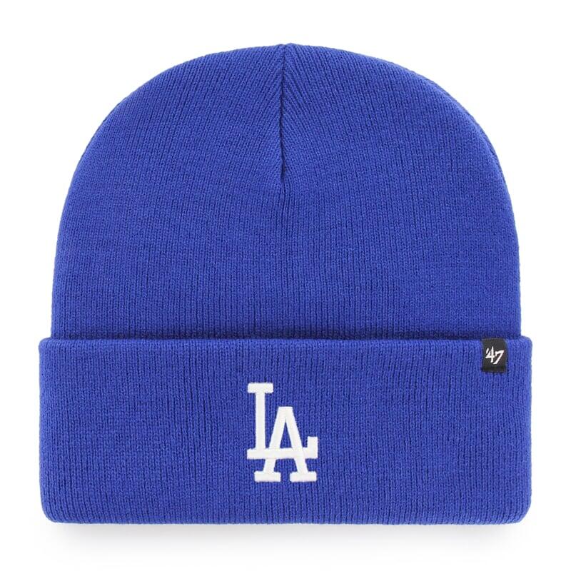 47 BRAND Pletená zimní čepice MLB Los Angeles Dodgers Haymaker ’47 CUFF KNIT