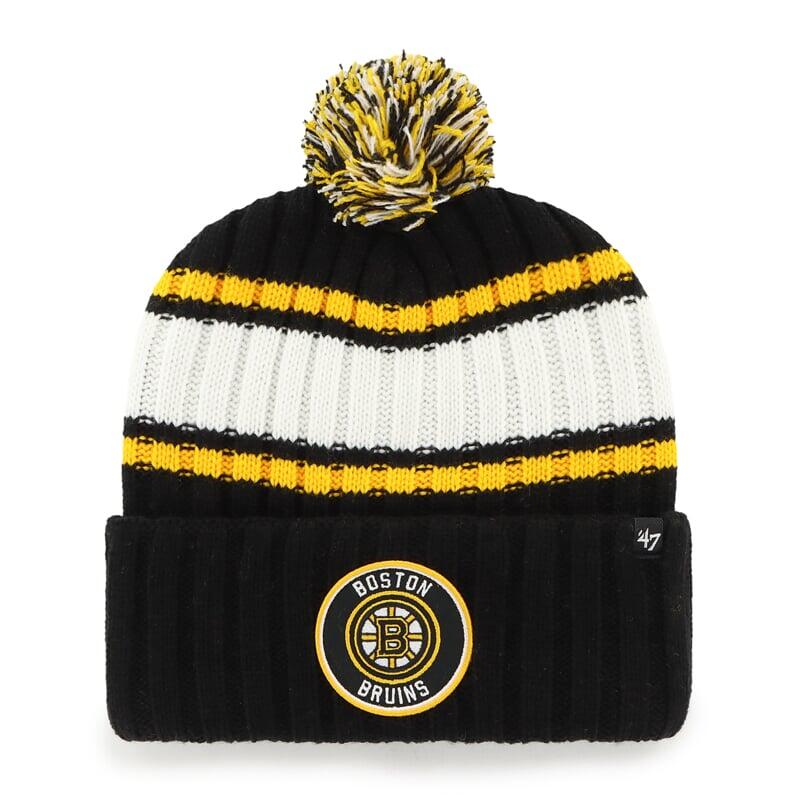 47 BRAND Pletená zimní čepice NHL Boston Bruins Plateau ’47 CUFF KNIT