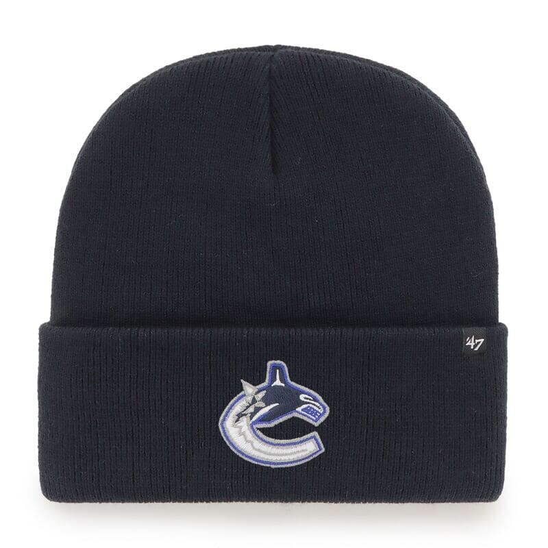 47 BRAND Pletená zimní čepice NHL Vancouver Canucks Haymaker ’47 CUFF KNIT