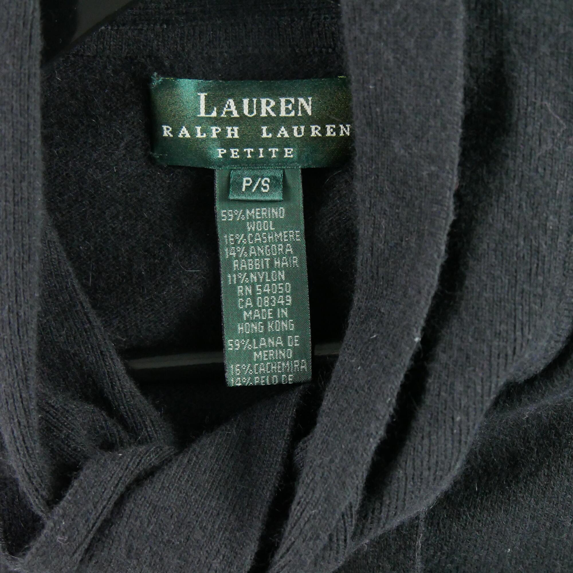 Reconditionné - Pull Femme laine et cachemire Noir - Excellent 4/5