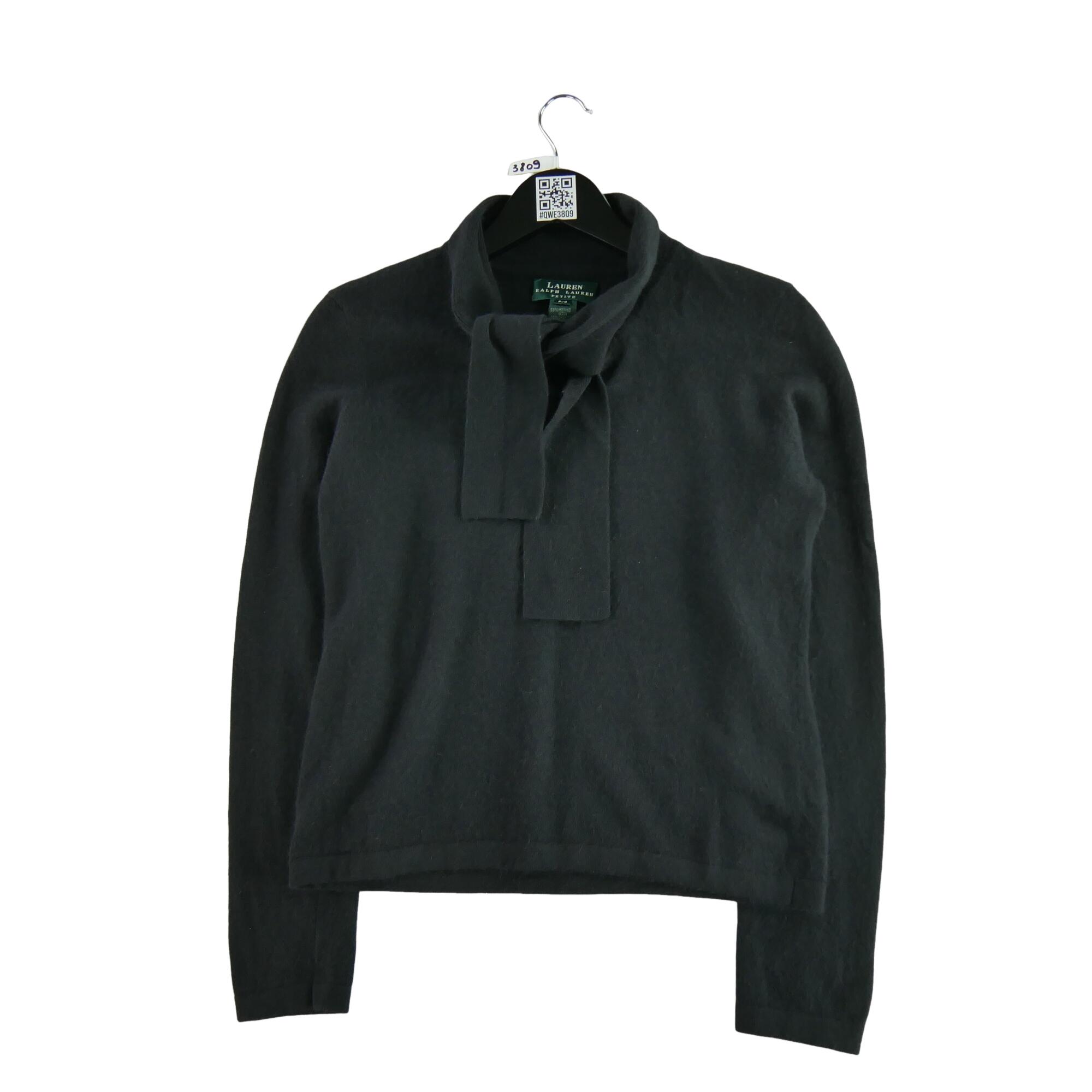 Ralph Lauren Segunda Vida - Camisola De Lã E Caxemira Preta Para - Como Novo Mulher Preto da Decathlon