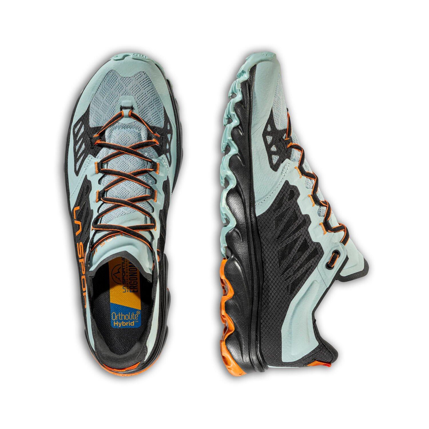 Chaussures De Randonnee Homme - LA SPORTIVA Helios III - Black/Hawaiian Sun 2/7