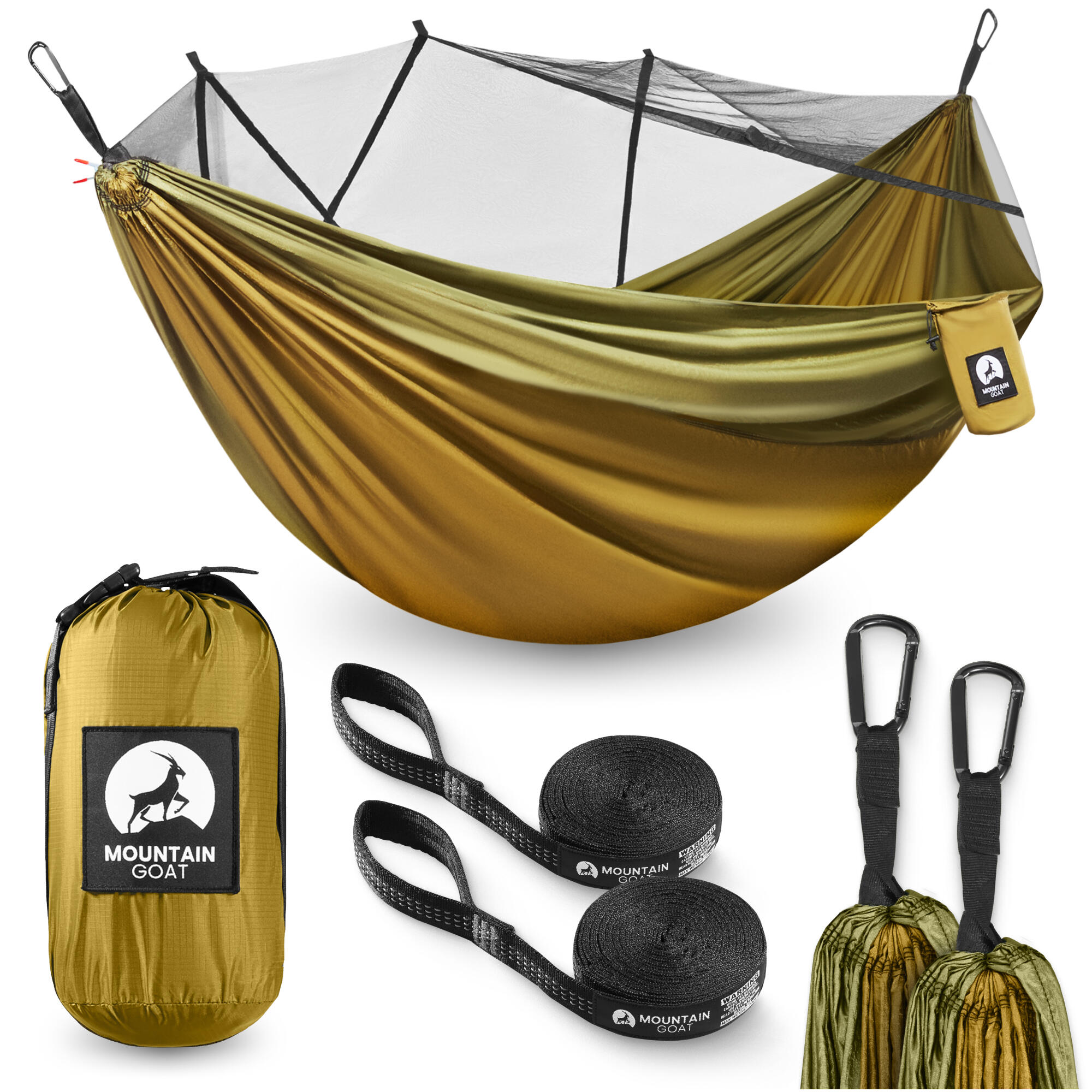 MOUNTAIN GOAT Cestovní houpací síť s moskytiérou MOUNTAIN GOAT