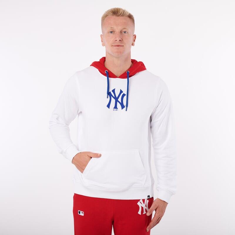 47 BRAND Mikina MLB New York Yankees Top Cut ’47 HELIX Pullover Hood
