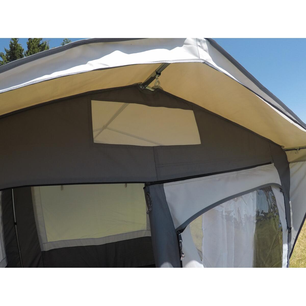 SOPLAIR Abri Extérieur Eldorado 200 x 150 cm Fenêtres avec Moustiquaires 3/3
