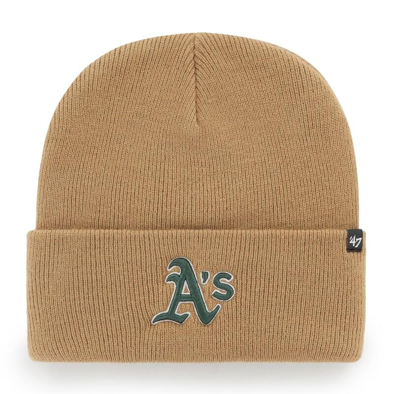 47 BRAND Pletená zimní čepice MLB Oakland Athletics Haymaker '47 CUFF KNIT