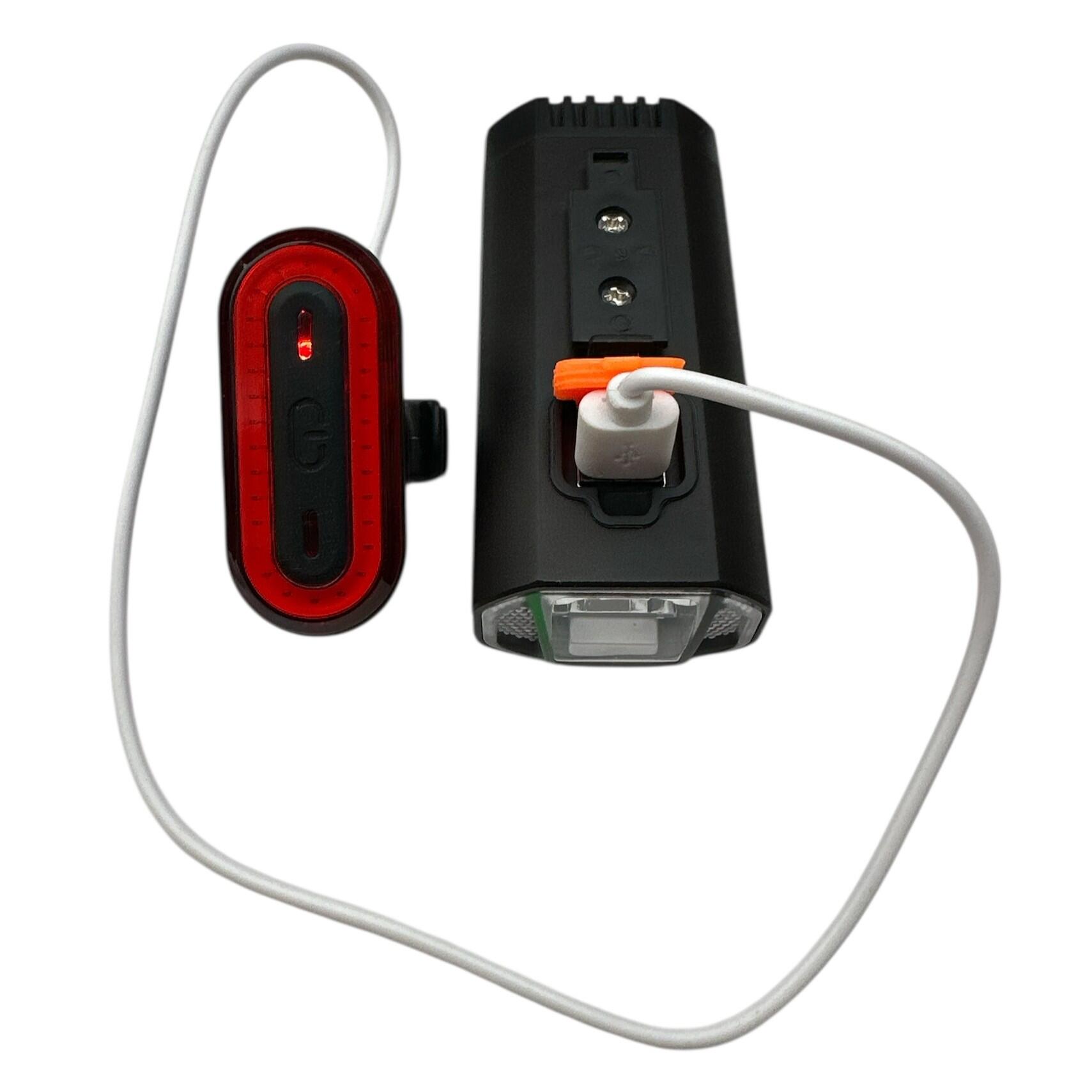 Luce Bici Ricaricabile USB 1200 Lumen – LED Impermeabile Per Mountain Bike E Corsa