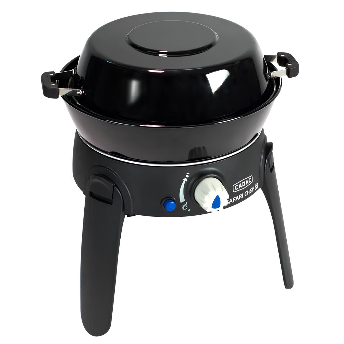 CADAC Safari Chef 30 LP Barbecue Gaz BBQ Grill Spécial Camping Pieds repliables 3/5