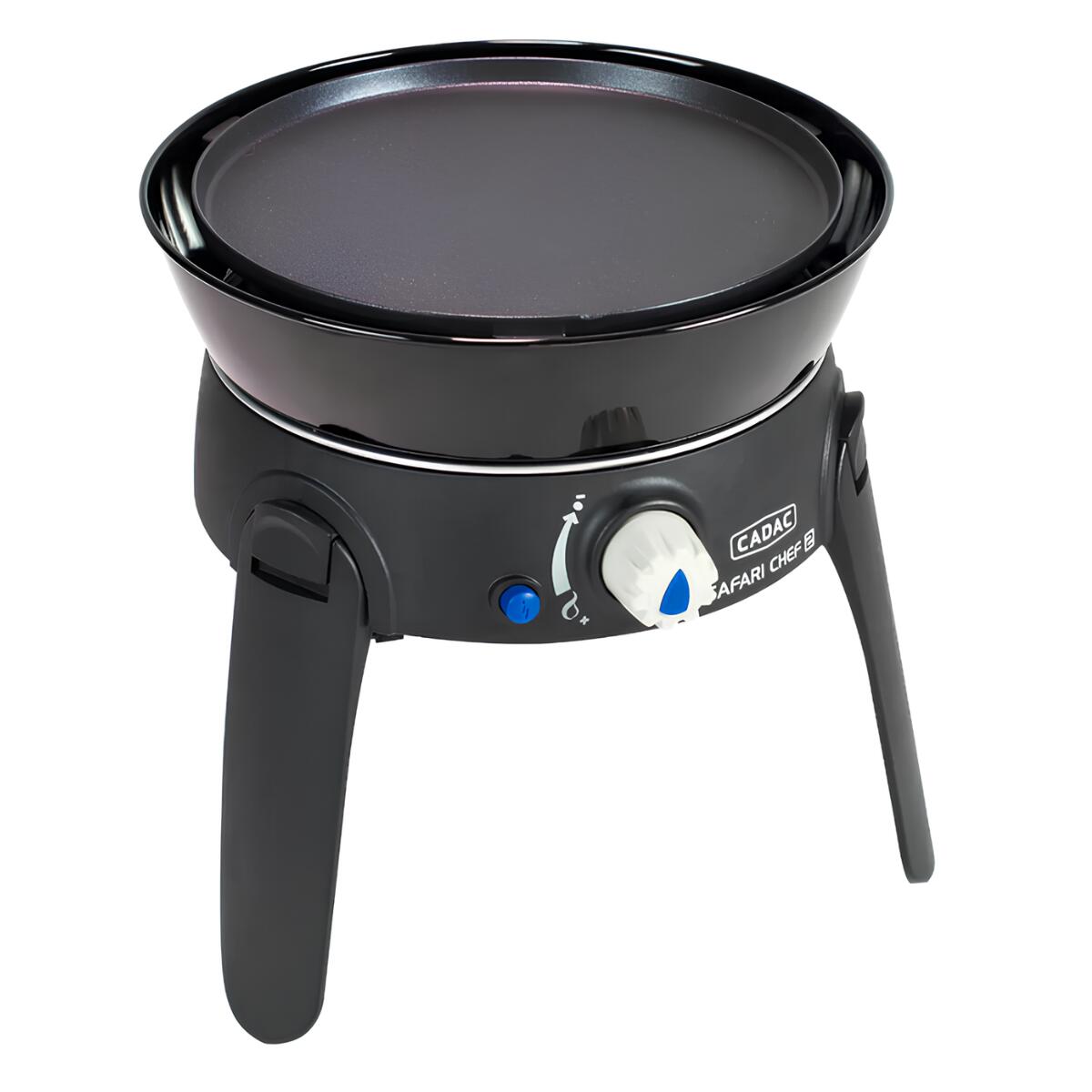 CADAC Safari Chef 30 LP Barbecue Gaz BBQ Grill Spécial Camping Pieds repliables 5/5