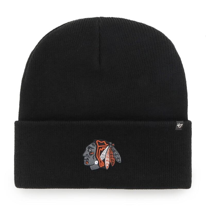 47 BRAND Pletená zimní čepice NHL Chicago Blackhawks Haymaker '47 CUFF KNIT