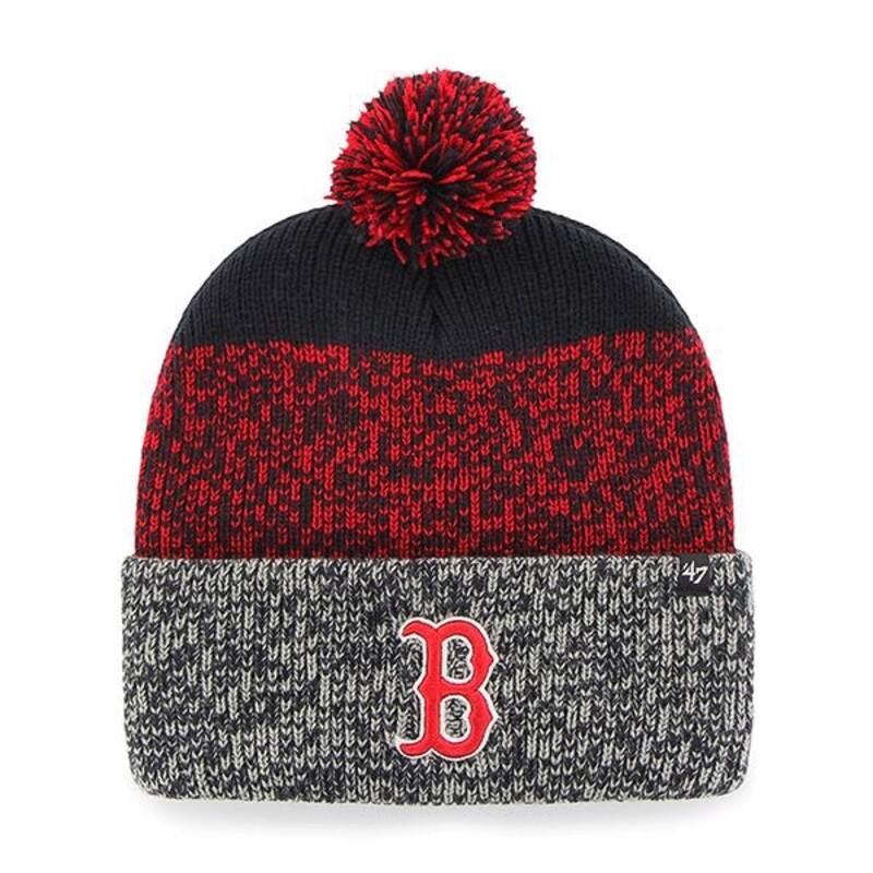 47 BRAND Pletená zimní čepice MLB Boston Red Sox '47 Static Cuff Knit