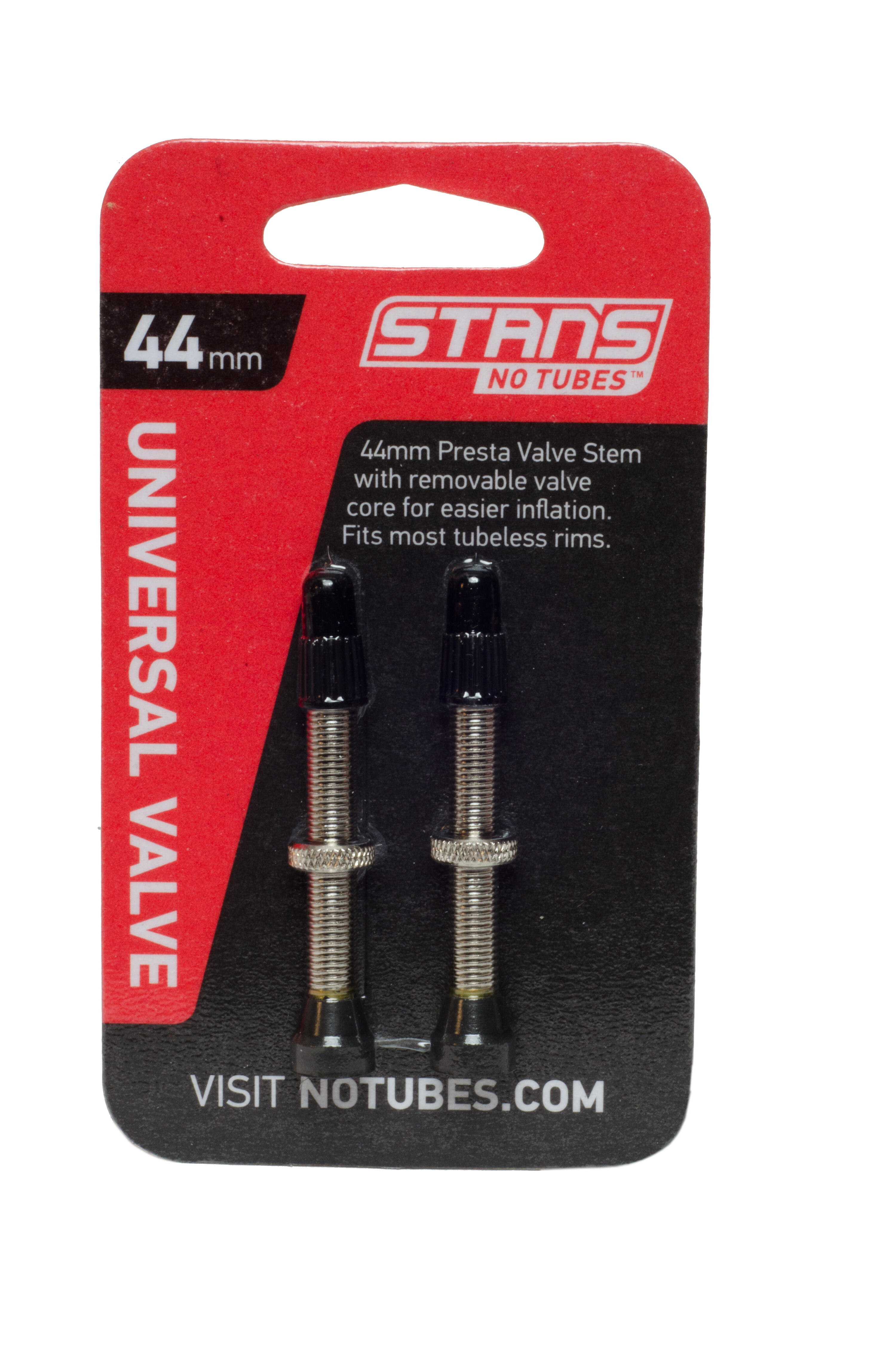 Válvulas de Alumínio 2 Uds STAN'S NO TUBES Presta 44mm Prata 3/3