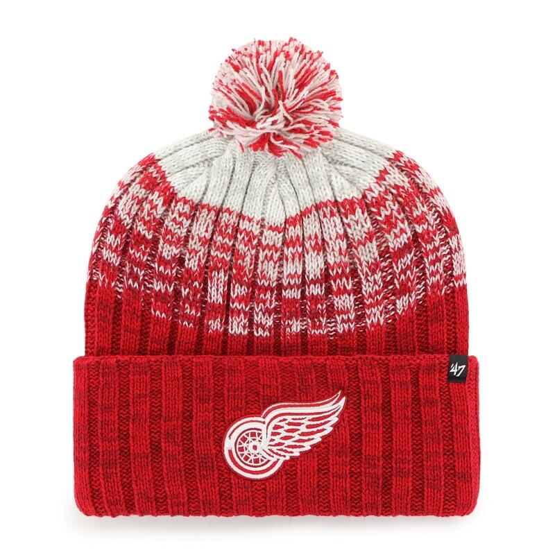 47 BRAND Pletená zimní čepice NHL Detroit Red Wings Cascade ’47 CUFF KNIT