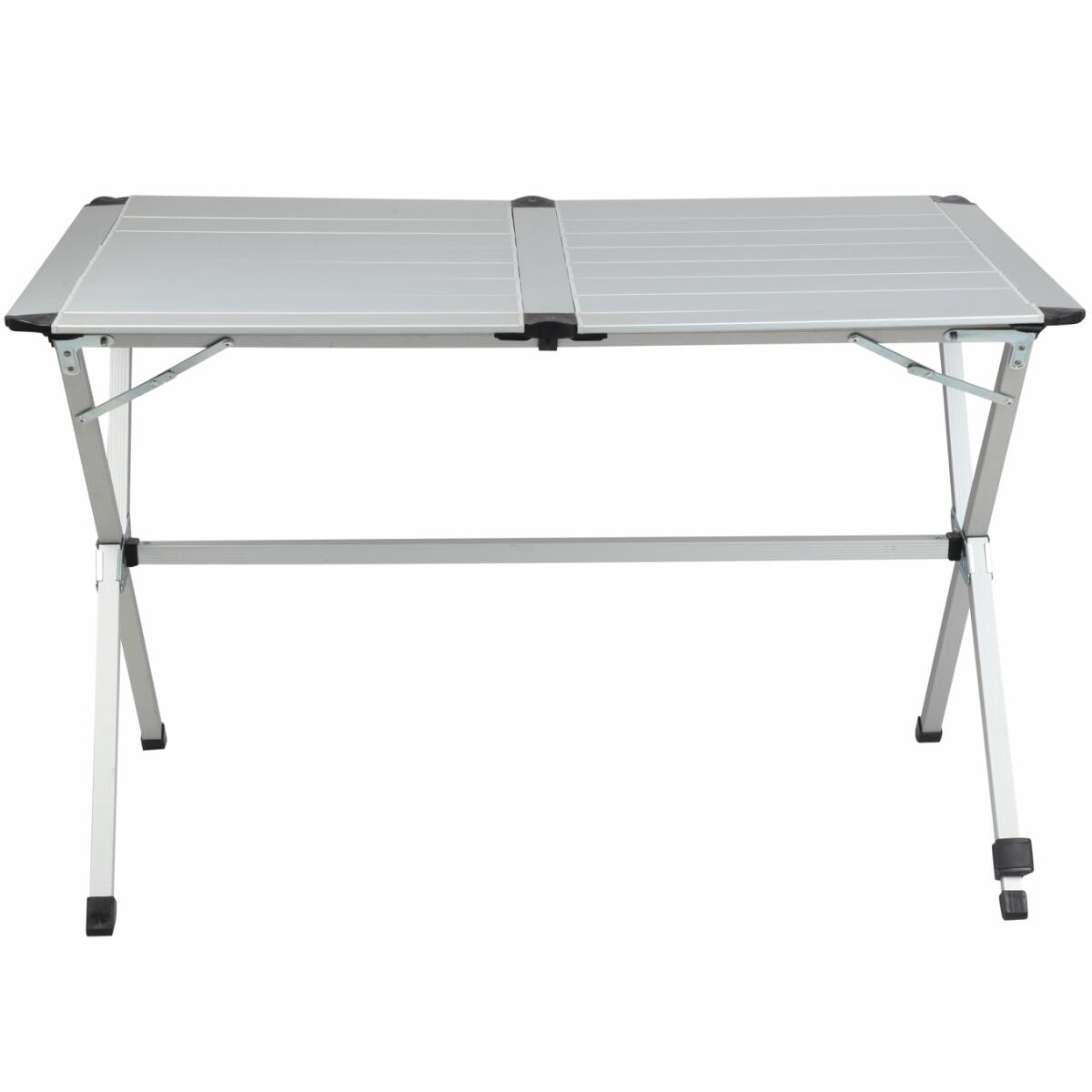 Midland - Midland Table Pliante Gap Less  Aluminium 4 Personnes Grise - Table De Camping - Gris - Taille Unique - Decathlon