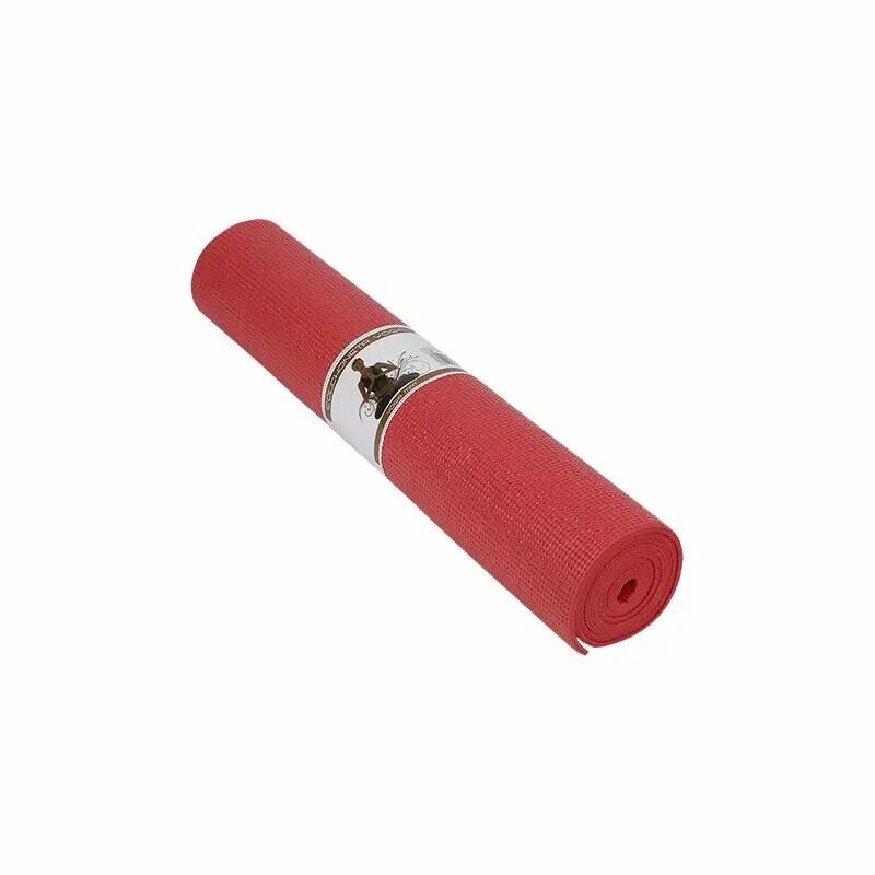 Mat Pilates/yoga Softee Deluxe Grosime 4mm Rojo