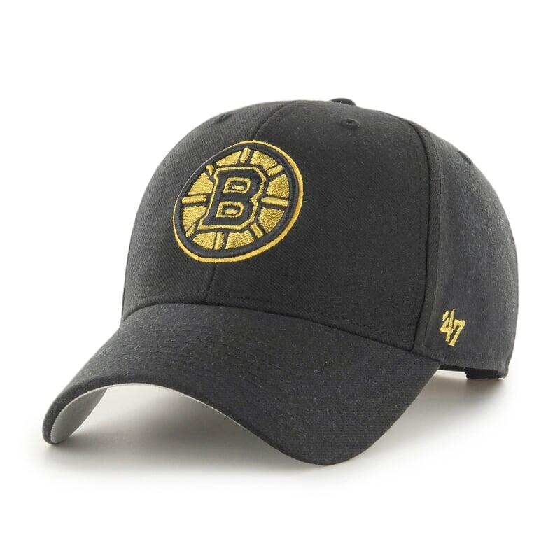 47 BRAND Kšiltovka NHL Boston Bruins Metallic Snap ’47 MVP