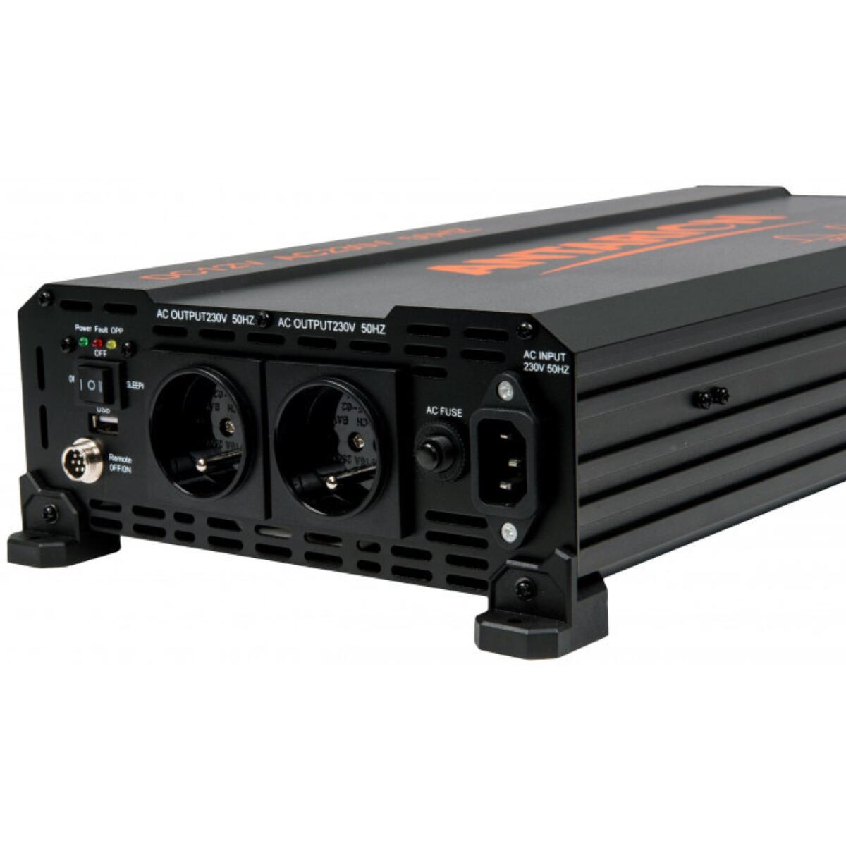 ANTARION Convertisseur de tension Pur Sinus 3000W 12V/230V Camping-Car 2/5