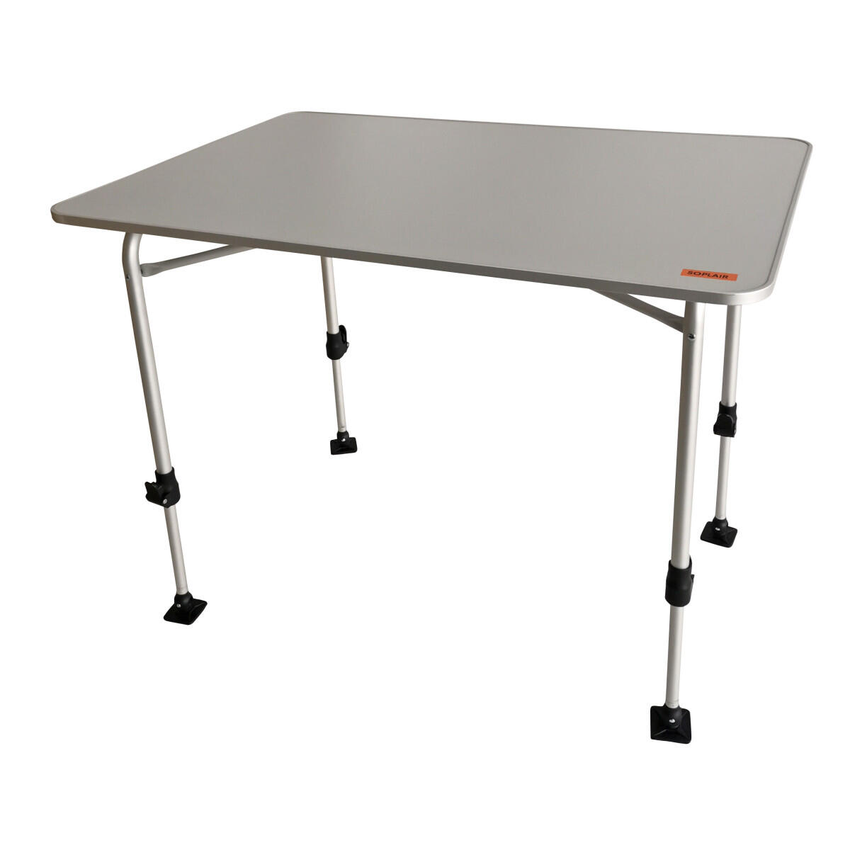 Soplair - Soplair Table Allégria 2 Personnes Pieds Réglables Camping Car Gris - Table De Camping - Gris - Taille Unique - Decathlon
