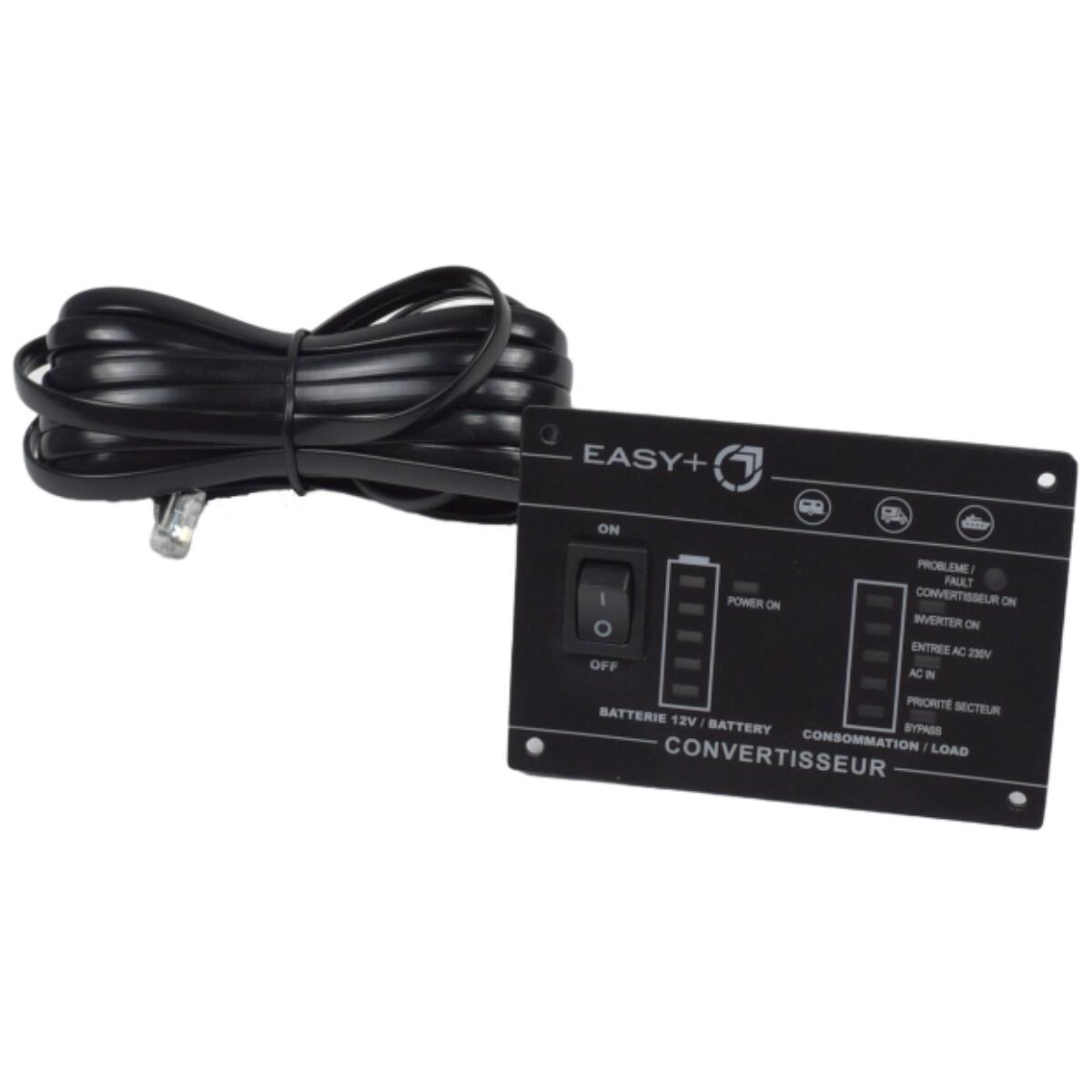 ANTARION Convertisseur EASY+ 1500W Pur-sinus avec Commande Déportée 3/3