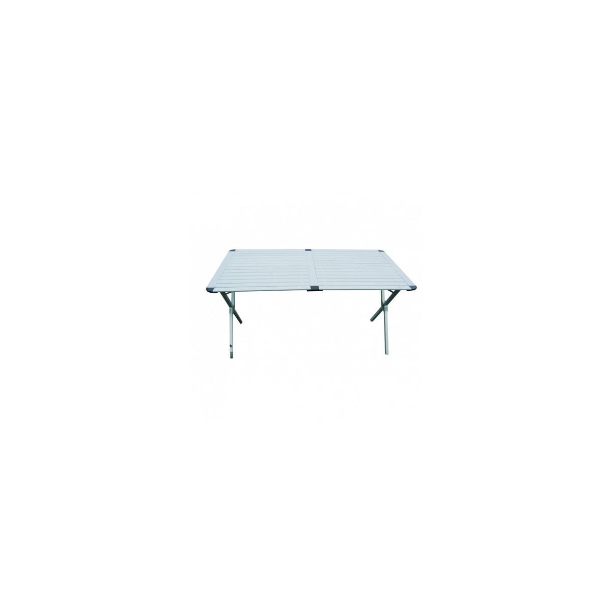 Pack ANTARION Camping car Table 140cm + 4 fauteuils pliables bleu 2/3