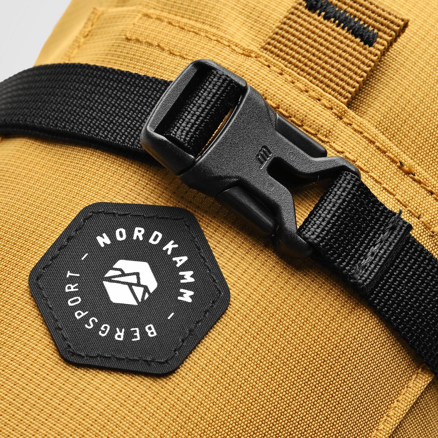 Sac à magnésie Escalade Bloc Robic Nylon jaune 2/5