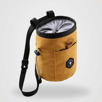 Chalkbag Klettern Bouldern Robic Nylon gelb