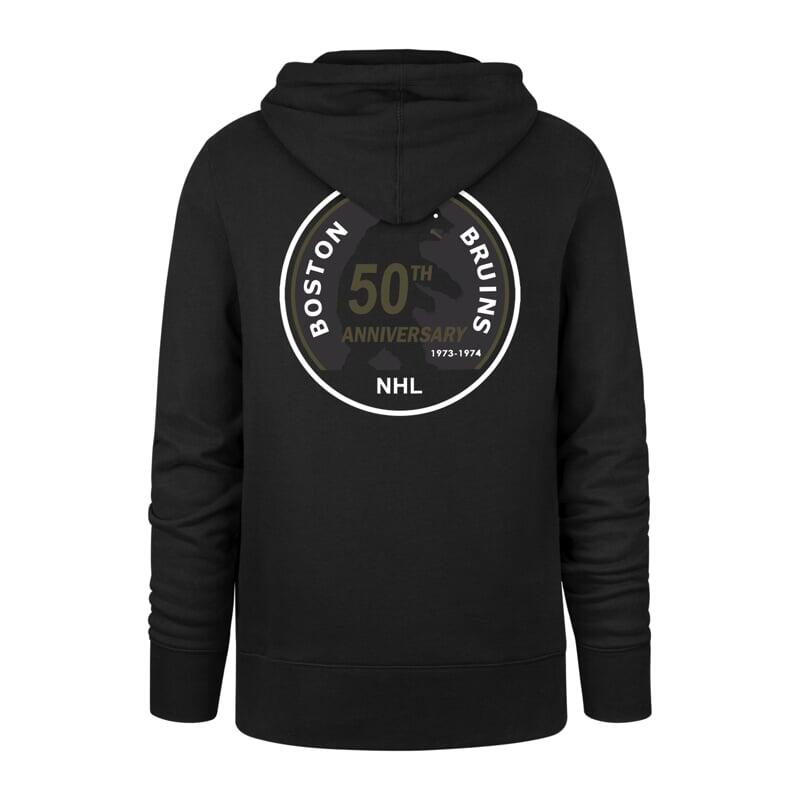 Mikina NHL Boston Bruins Imprint Backer 47 BURNSIDE Hood