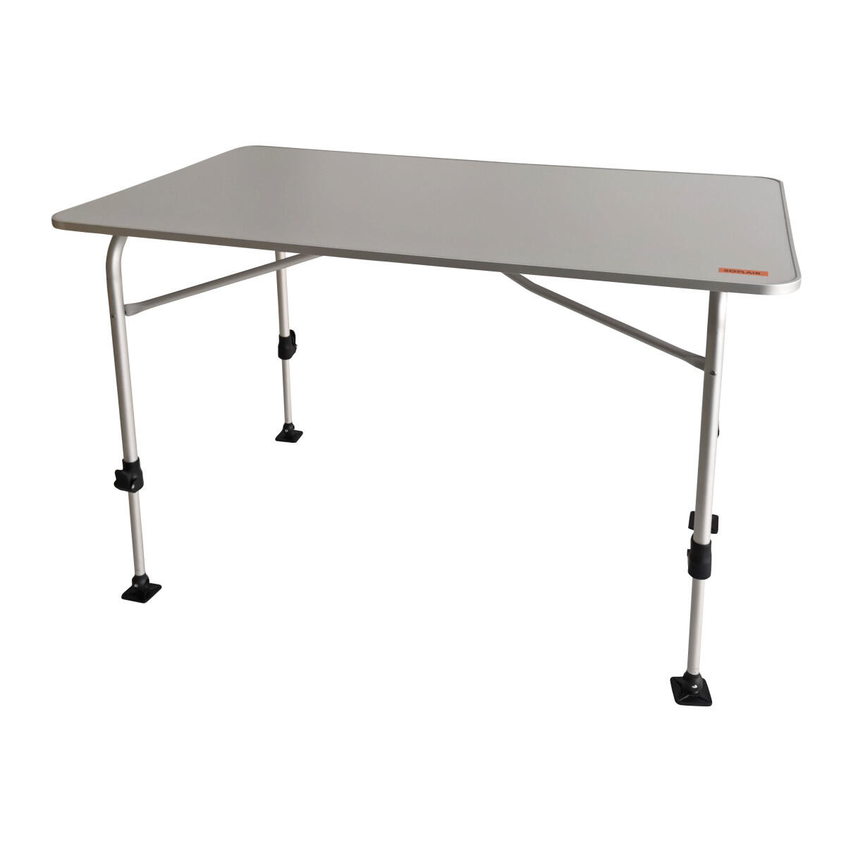 Soplair - Soplair Table Allégria 4 Personnes Pieds Réglables Camping Car Gris - Table De Camping - Gris - Taille Unique - Decathlon