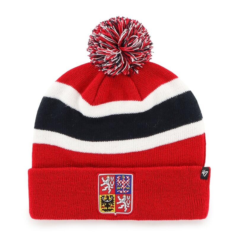 Pletená zimní čepice Czech National Emblem Breakaway '47 CUFF KNIT 1/2