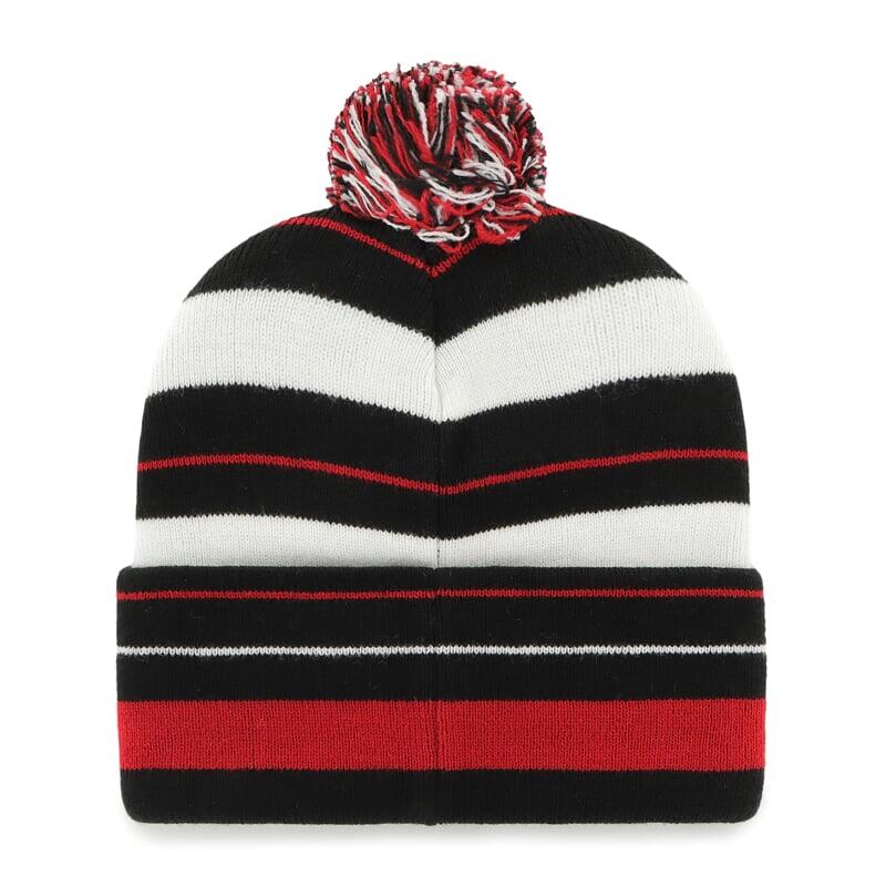Pletená zimní čepice NHL Chicago Blackhawks Power Line 47 CUFF KNIT 2/2