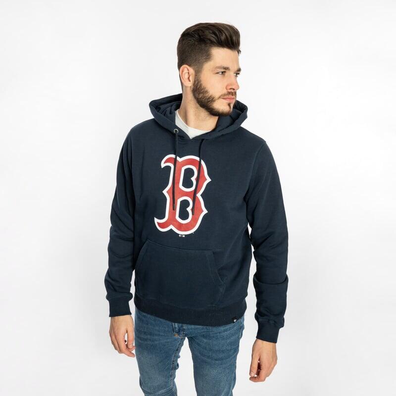 47 BRAND Mikina MLB Boston Red Sox Imprint ’47 BURNSIDE Hood