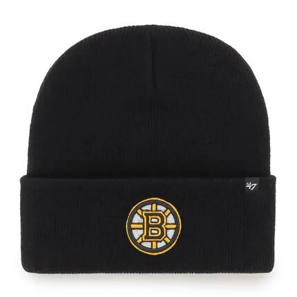 Czapka zimowa 47 Brand NHL Boston Bruins Haymaker black