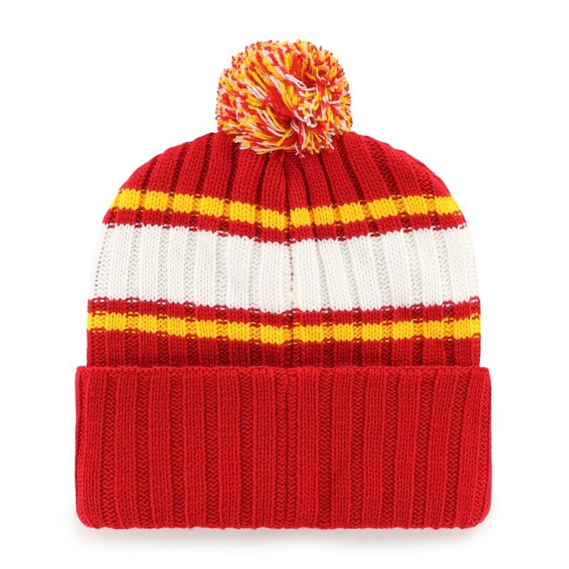 Pletená zimní čepice NHL Calgary Flames Plateau ’47 CUFF KNIT 2/2