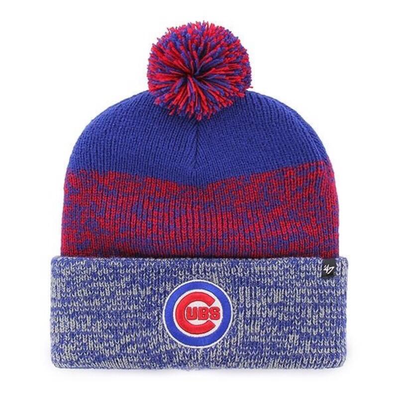 47 BRAND Pletená zimní čepice MLB Chicago Cubs '47 Static Cuff Knit