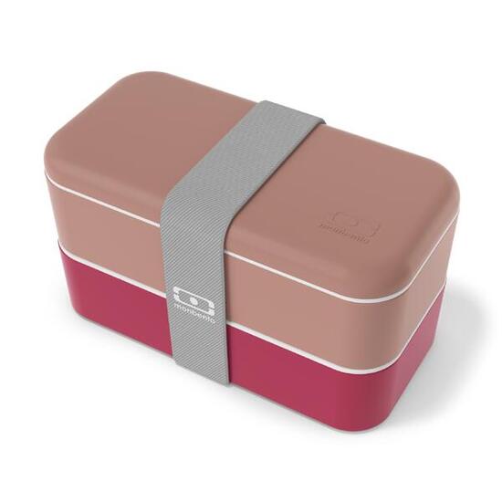 Boite repas 2x500ml - 1L|Adulte |Bureau, pique-nique|Made in France|Original