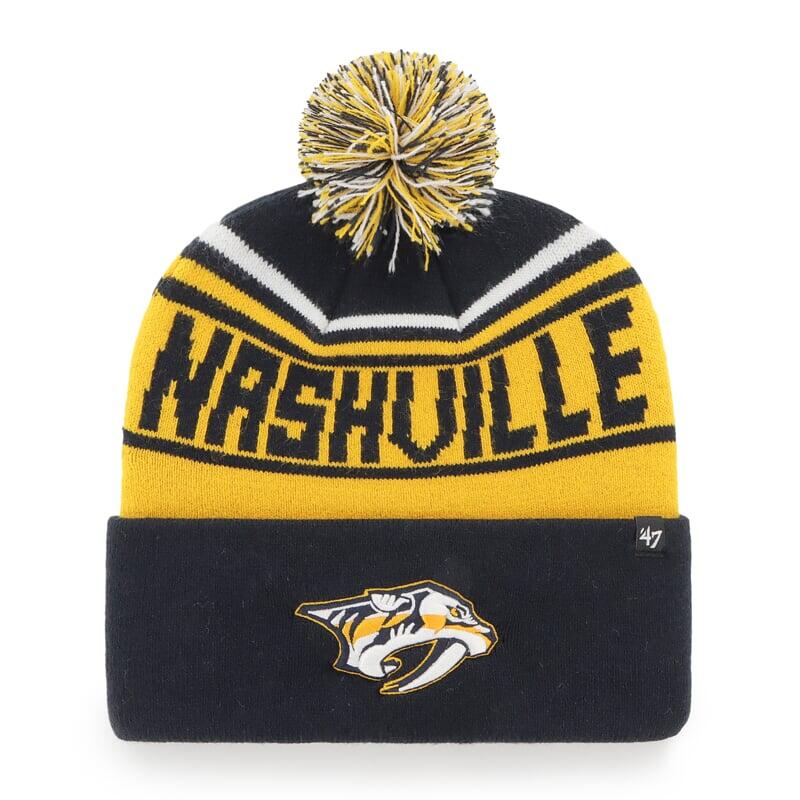 Pletená zimní čepice NHL Nashville Predators Stylus ’47 CUFF KNIT 1/2