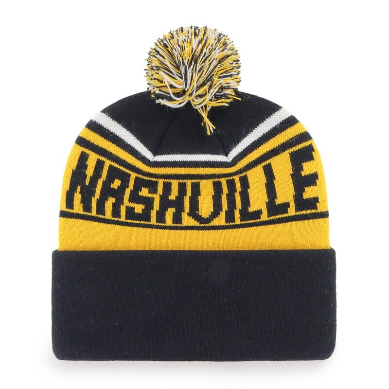 Pletená zimní čepice NHL Nashville Predators Stylus ’47 CUFF KNIT 2/2