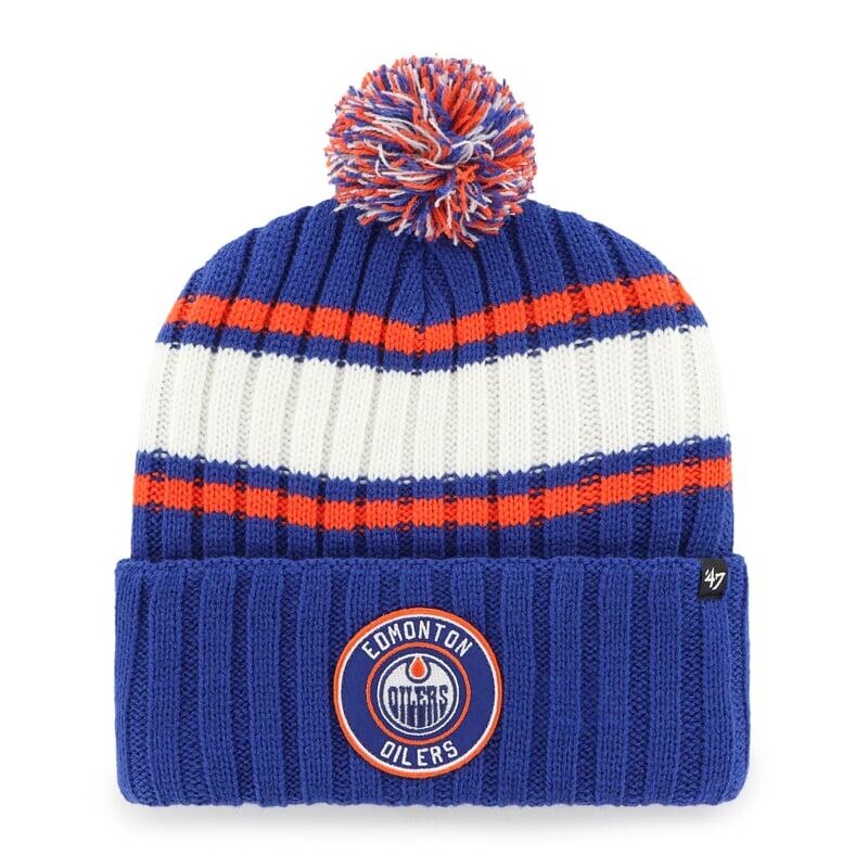 47 BRAND Pletená zimní čepice NHL Edmonton Oilers Plateau ’47 CUFF KNIT